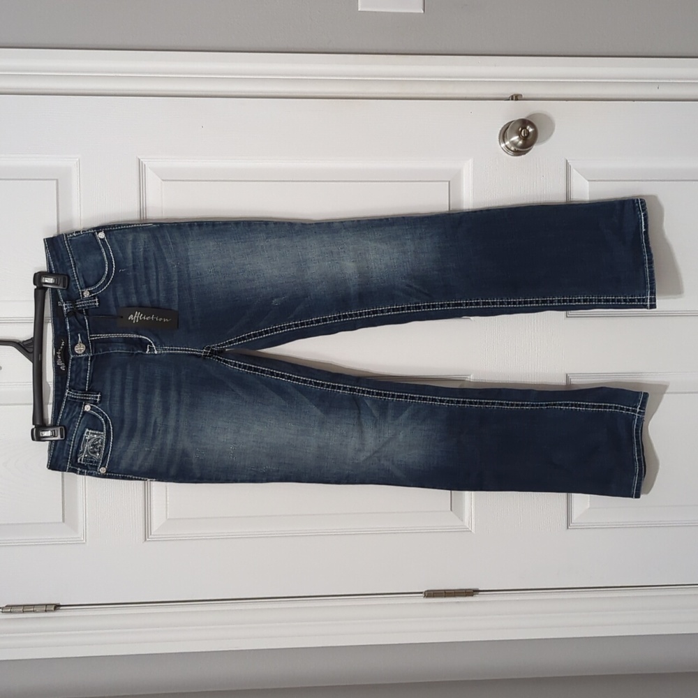 Size 32 Affliction Jade jeans